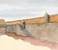 La muralla celtibérica